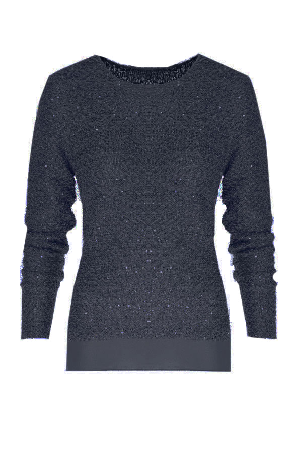 Sequin Sweater Grey – shoparchief
