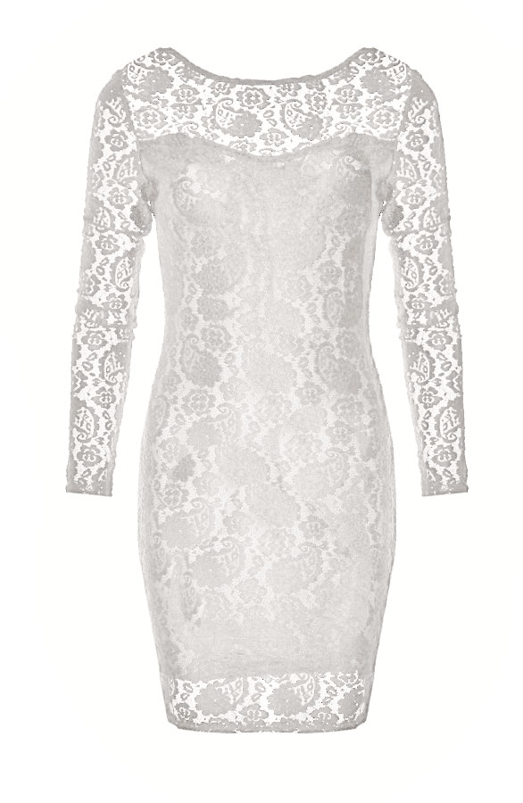 Lacy White Dress – shoparchief