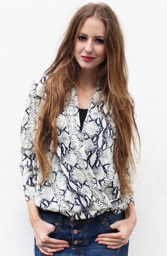 Sizzling Snake Blouse – shoparchief, foto 4