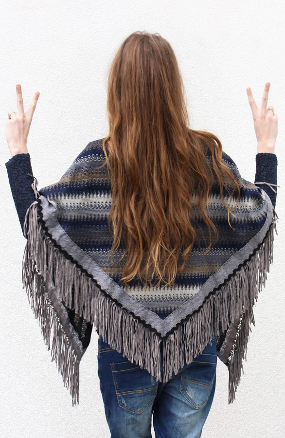 Wrap Me Fringe Blue – shoparchief, foto 2
