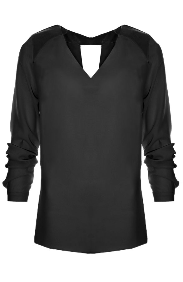 Coating Blouse Black – shoparchief