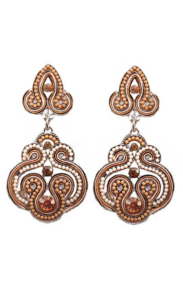 Dubai Brown Oorbellen – shoparchief