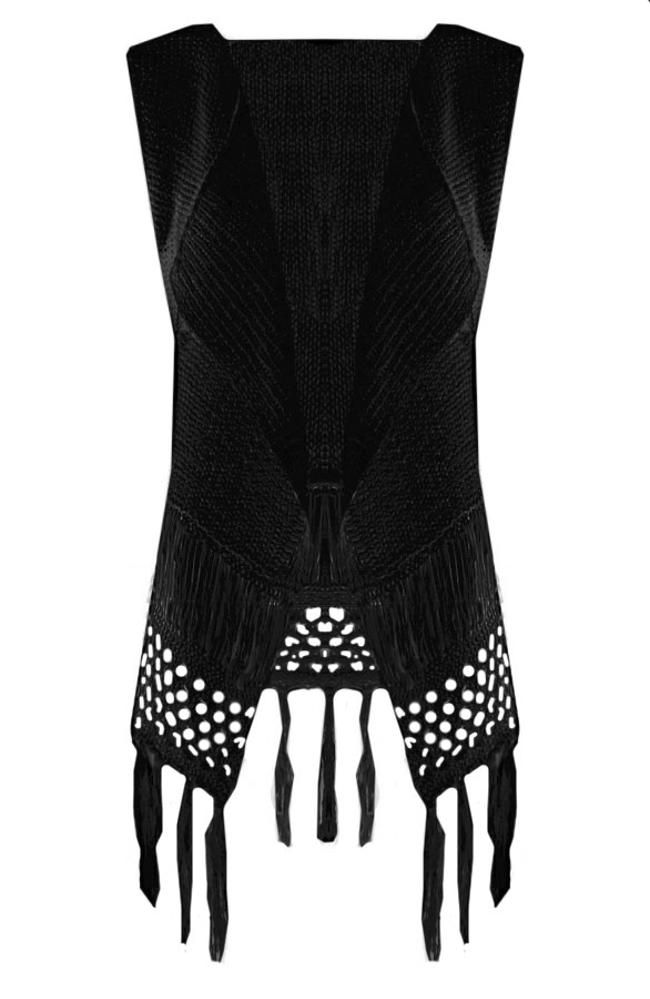 Franjes Gilet Pacha Black – shoparchief