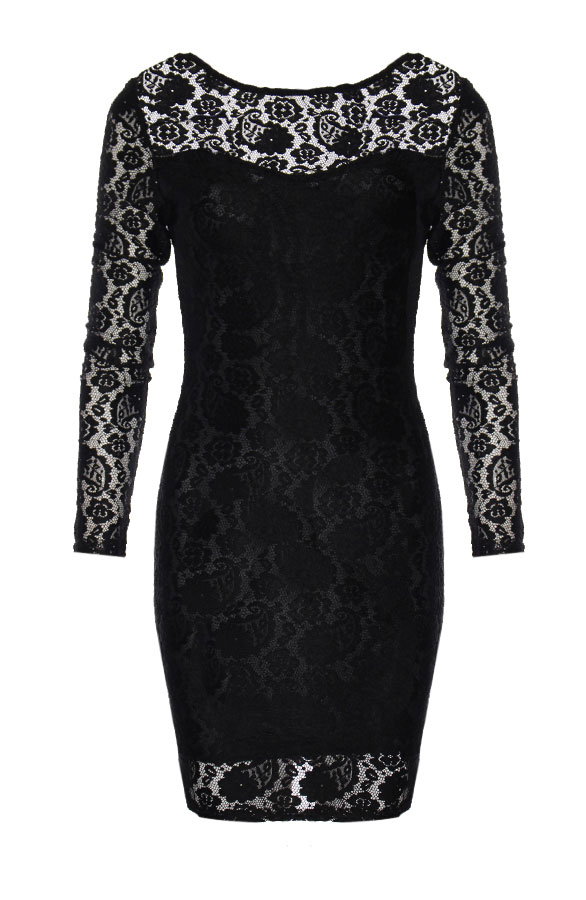 Lacy Black Dress – shoparchief