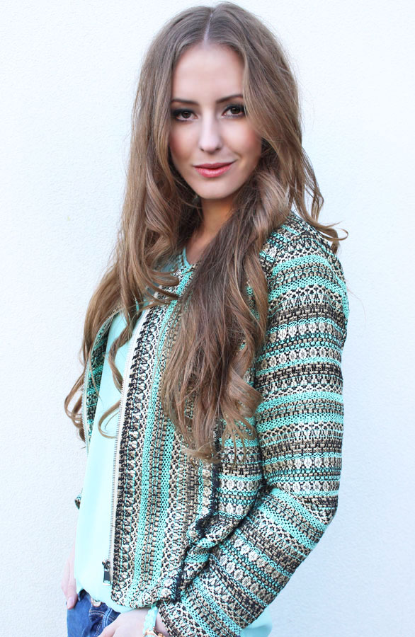 Golden Tweed Jacket – shoparchief, foto 4