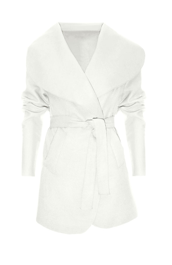 Short Dream Coat Creme – shoparchief