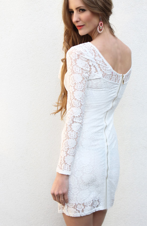 Lacy White Dress – shoparchief, foto 2