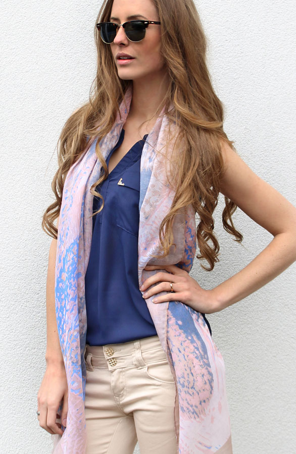 Sunrise Sjaal Beige – shoparchief, foto 3