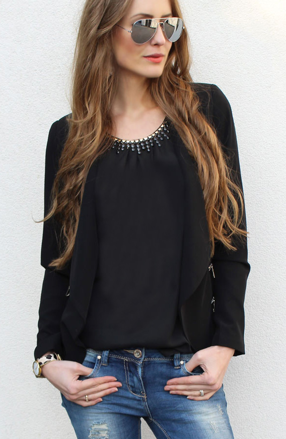 Sunrise Top Black – shoparchief, foto 3