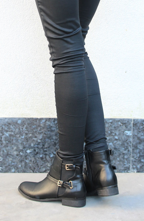 Sangle Booties Black – shoparchief, foto 2