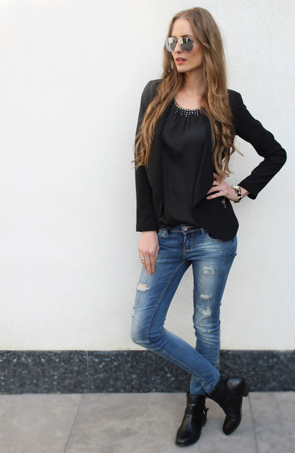 Sunrise Top Black – shoparchief, foto 4