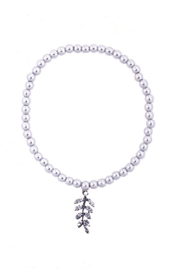 Little Leave Armband Zilver – shoparchief