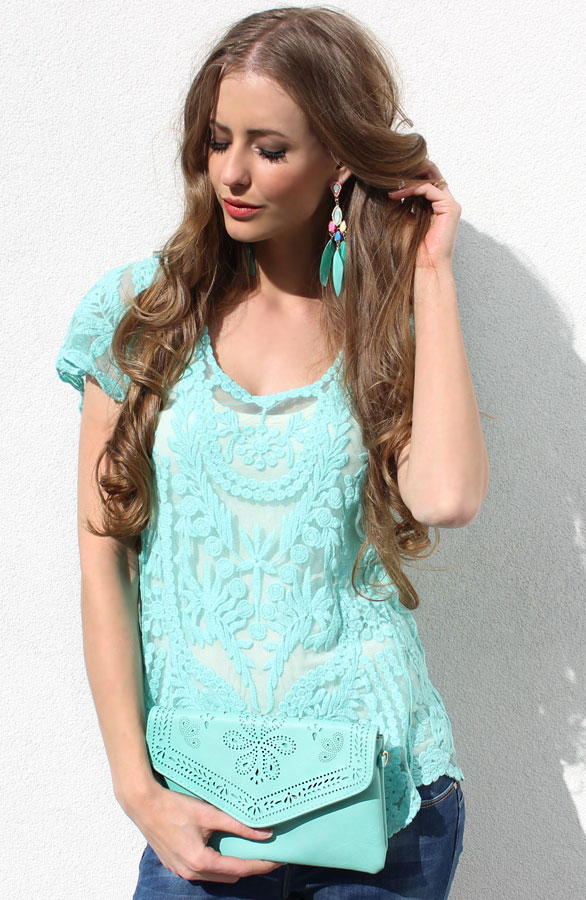 Ibiza Paradise Oorbellen Mint – shoparchief, foto 3