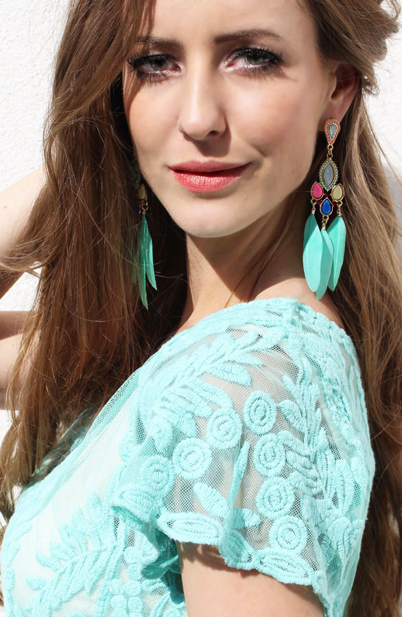 Ibiza Paradise Oorbellen Mint – shoparchief, foto 2