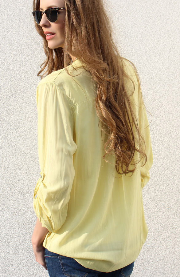 Ibiza Blouse Yellow – shoparchief, foto 4
