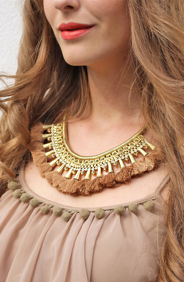 Bohemian Brown Necklace – shoparchief, foto 3