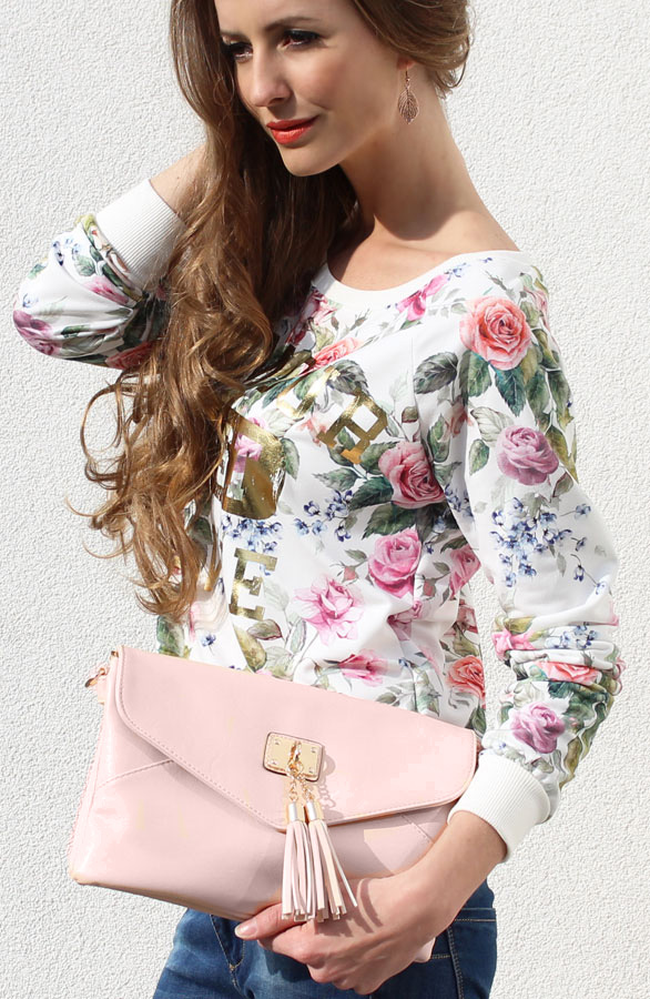 Tassel Clutch Zalm – shoparchief, foto 2