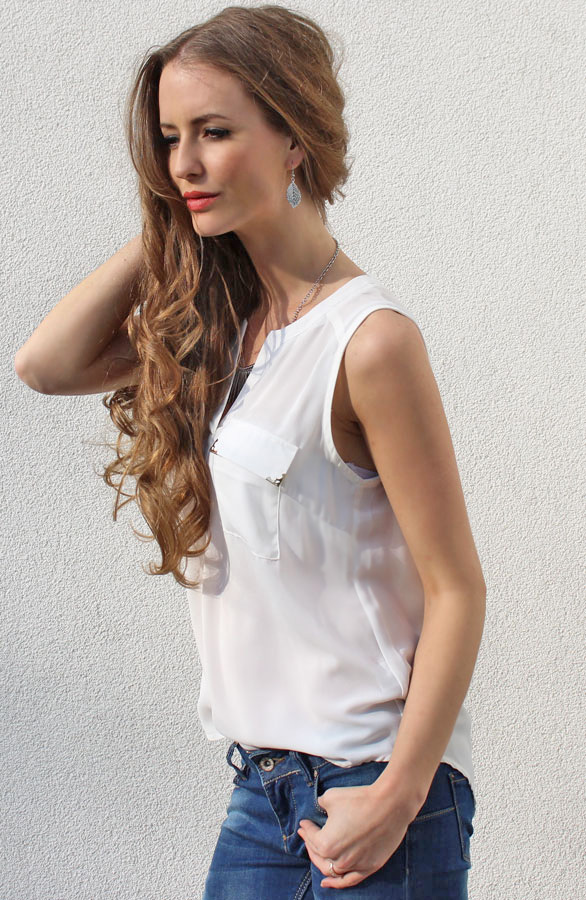 Classic top White – shoparchief, foto 4
