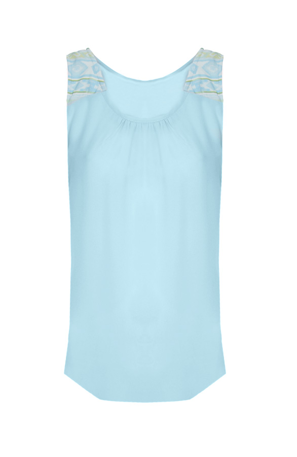 Aztec Top BabyBlue – shoparchief