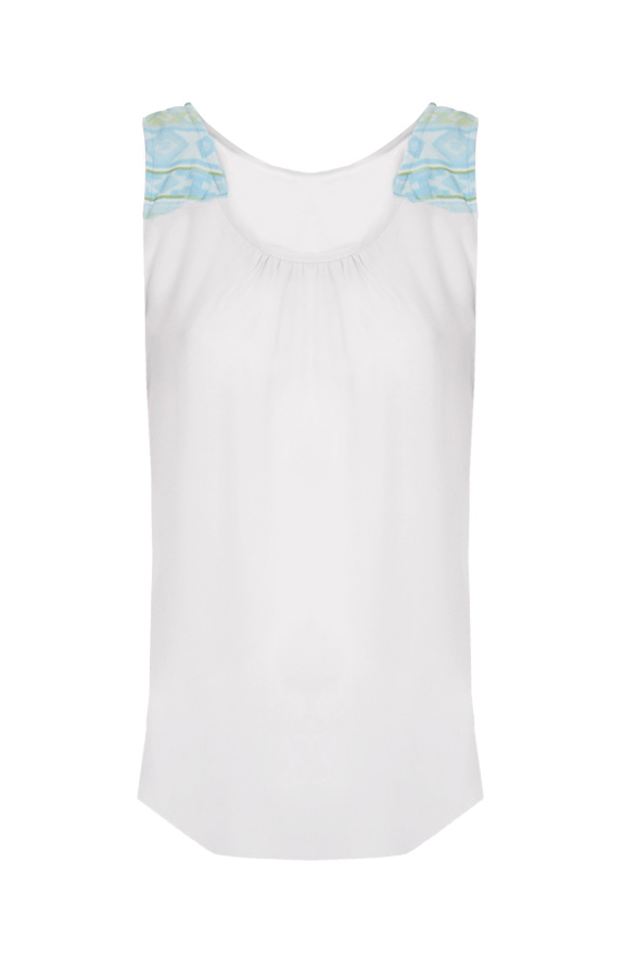 Aztec Top White – shoparchief