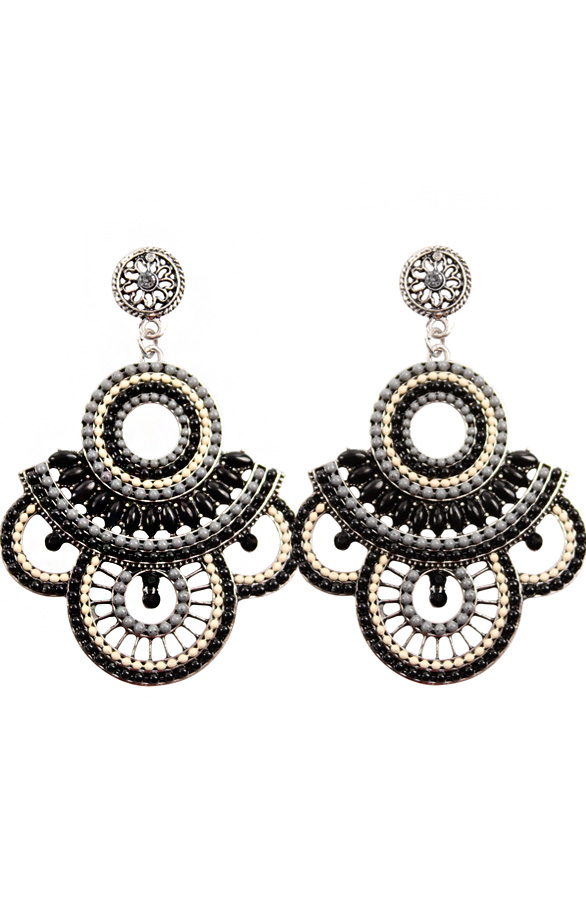 Luxury Black Oorbellen – shoparchief