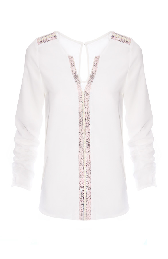 Luxury Salmon Blouse – shoparchief