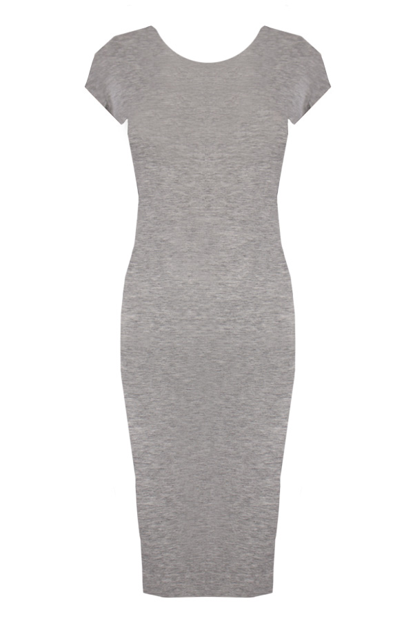 Overknee Dress Grey – shoparchief