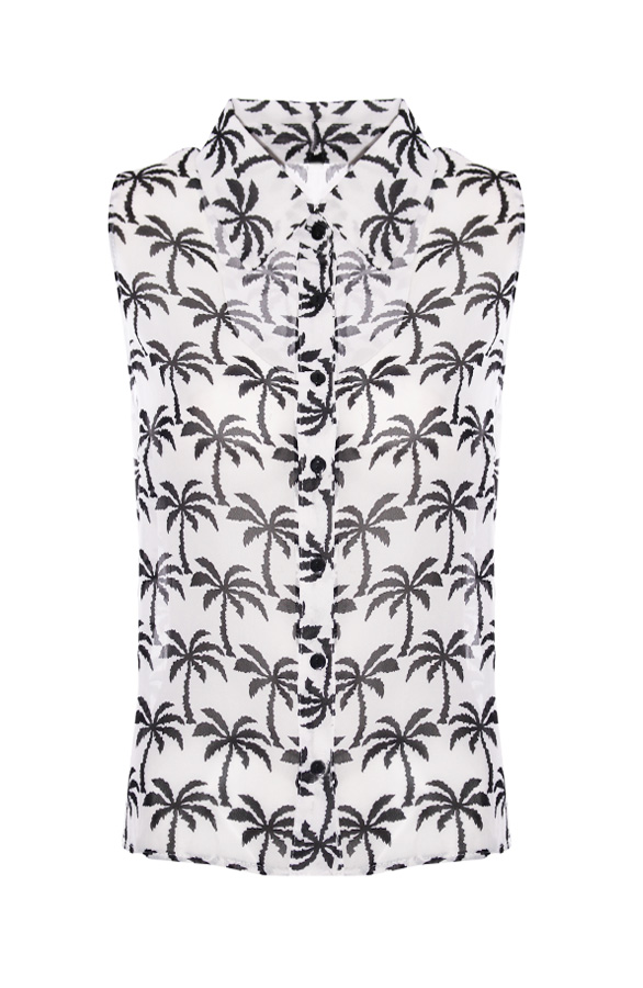 Palm Tree Top White Edition – shoparchief