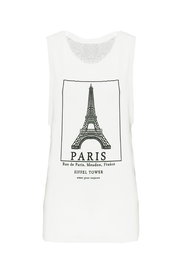 Paris Festival Tee White – shoparchief