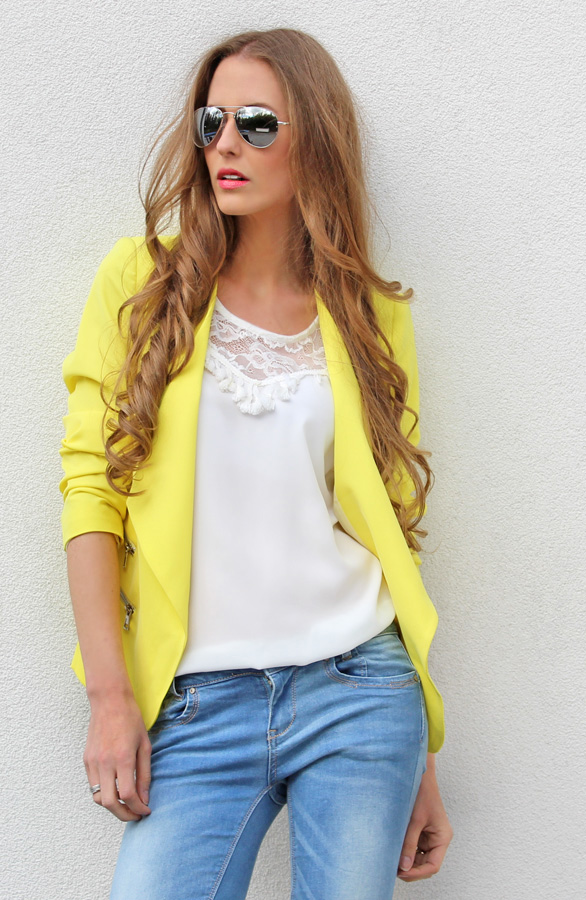 Most Wanted Yellow Blazer – shoparchief, foto 3