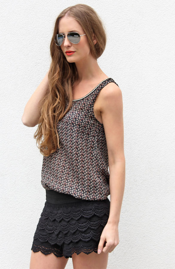 Leaves Top Black – shoparchief, foto 4