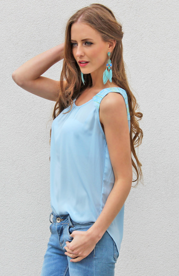 Ibiza Paradise Oorbellen Blue – shoparchief, foto 3