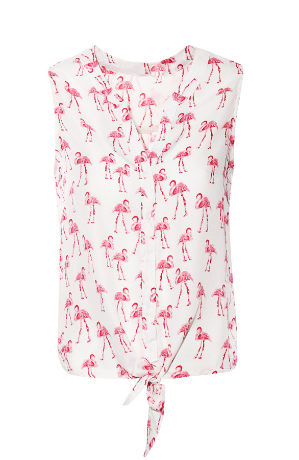 Flamingo Pink Top – shoparchief