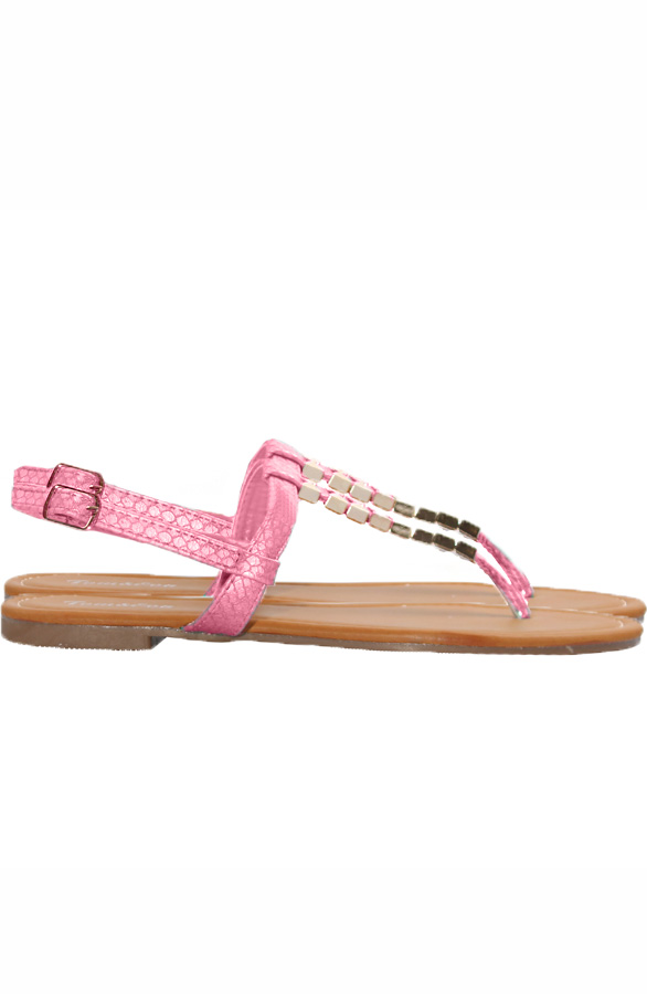 Metal Sandal Pink – shoparchief