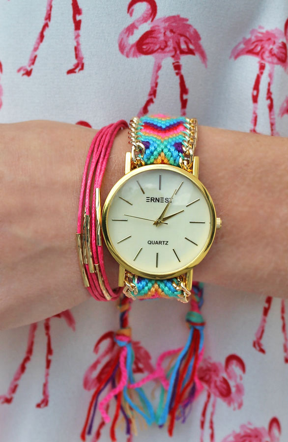 Fuchsia Bracelet Gold – shoparchief, foto 3