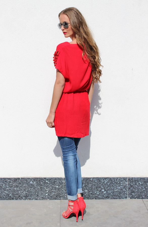 Monaco Tuniek Red – shoparchief, foto 3