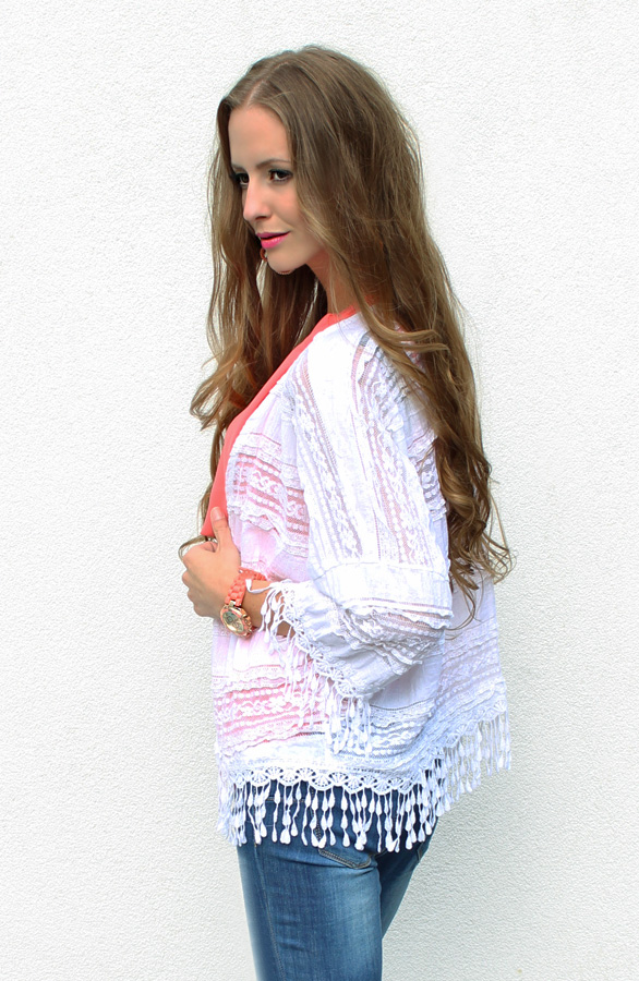 Kimono Lace White – shoparchief, foto 4