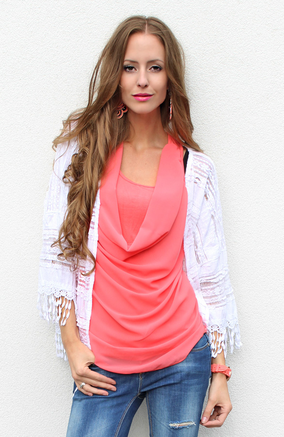 Kimono Lace White – shoparchief, foto 2