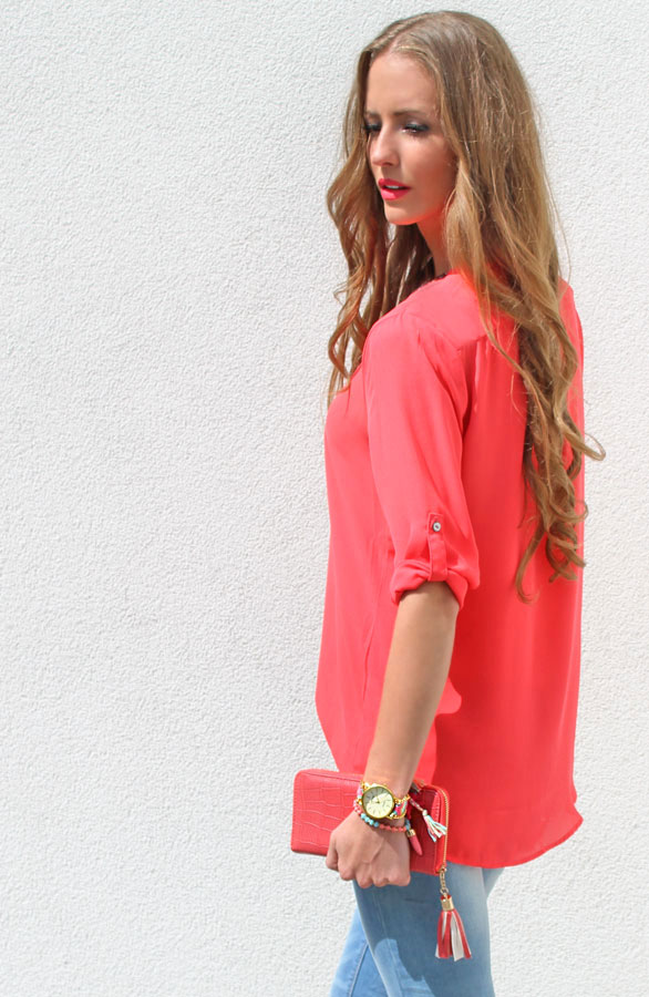 Beach Vibes Bracelet Pink – shoparchief, foto 4