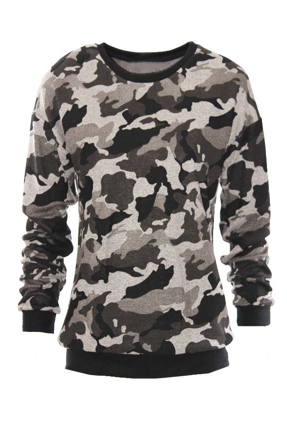 Camouflage Sweater Grey – shoparchief