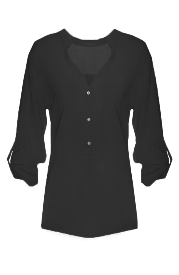 Ibiza Blouse Black – shoparchief
