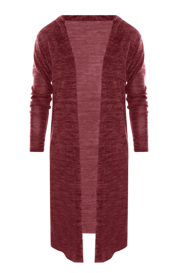 Long Cardigan Bordeaux – shoparchief