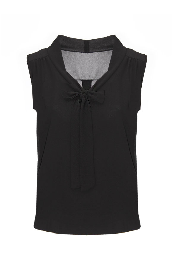 Take A Bow Top Zwart – shoparchief
