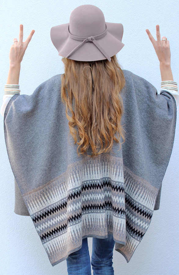 Aztec Poncho Luxury – shoparchief, foto 5
