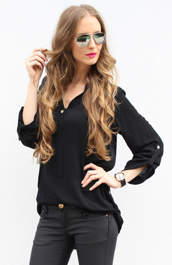 Ibiza Blouse Black – shoparchief, foto 6
