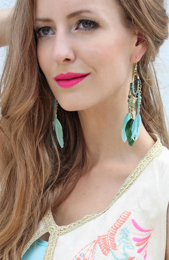 Ibiza Dream Green Oorbellen – shoparchief, foto 3