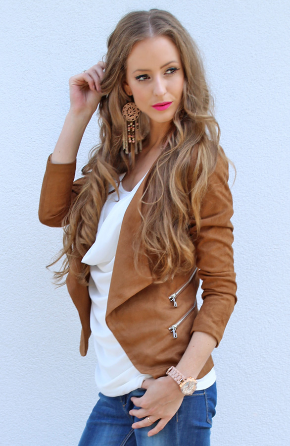 Most Wanted Blazer Suede Cognac – shoparchief, foto 2