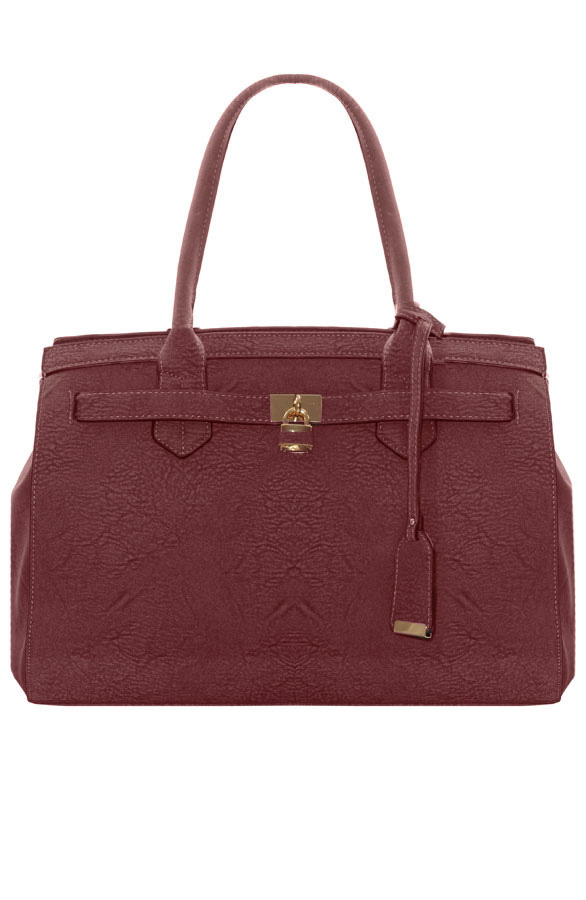 Classic Lock Bag Bordeaux – shoparchief