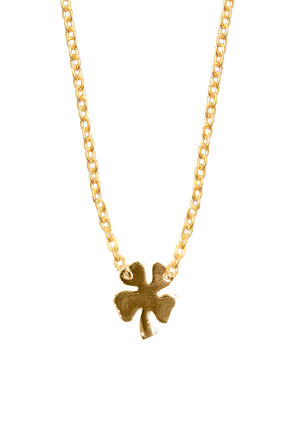 Fine Necklace Clover Gold – shoparchief