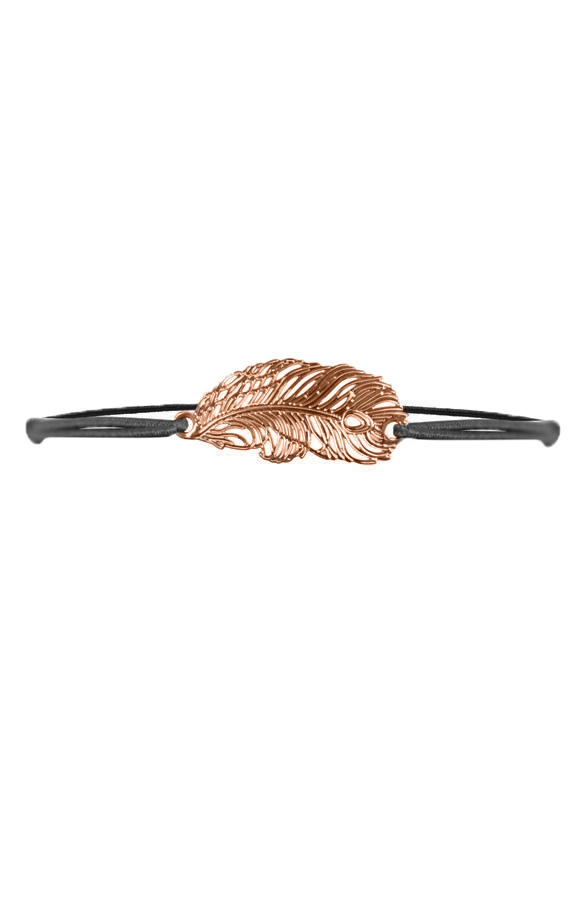 Leaf Bracelet Black Rose – shoparchief